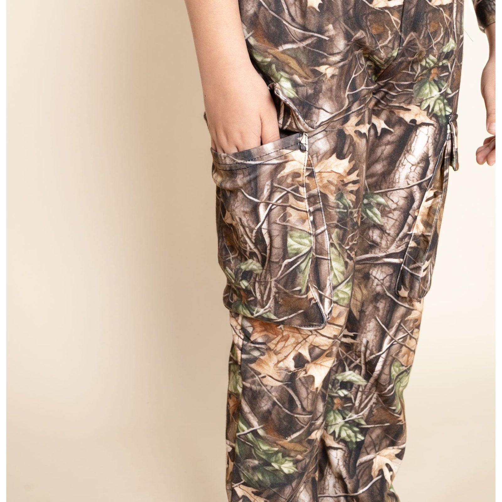 Cargo Jogger Set | Brown Camo