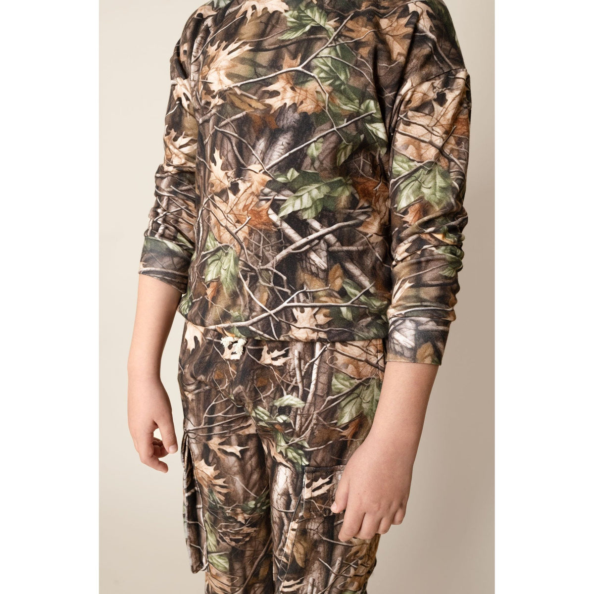 Cargo Jogger Set | Brown Camo