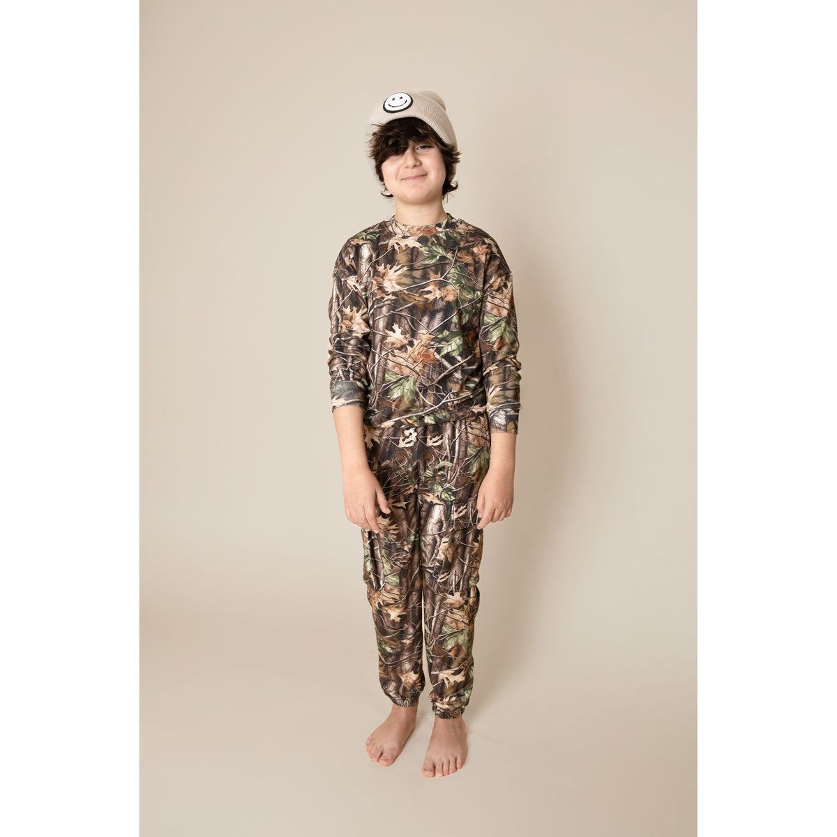 Cargo Jogger Set | Brown Camo