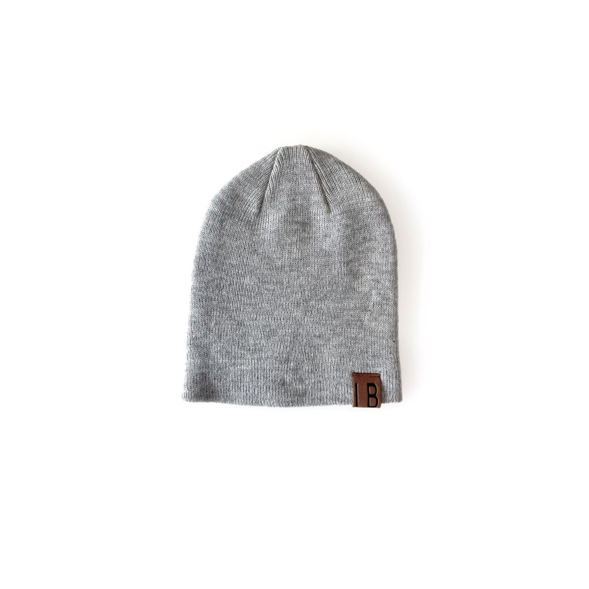 Knit Beanie - Grey