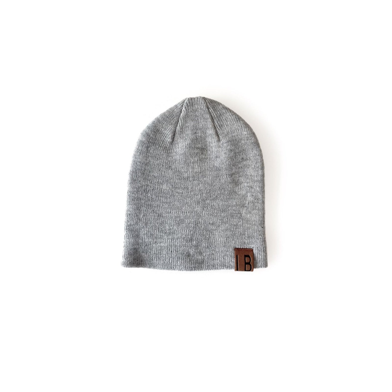 Knit Beanie - Grey