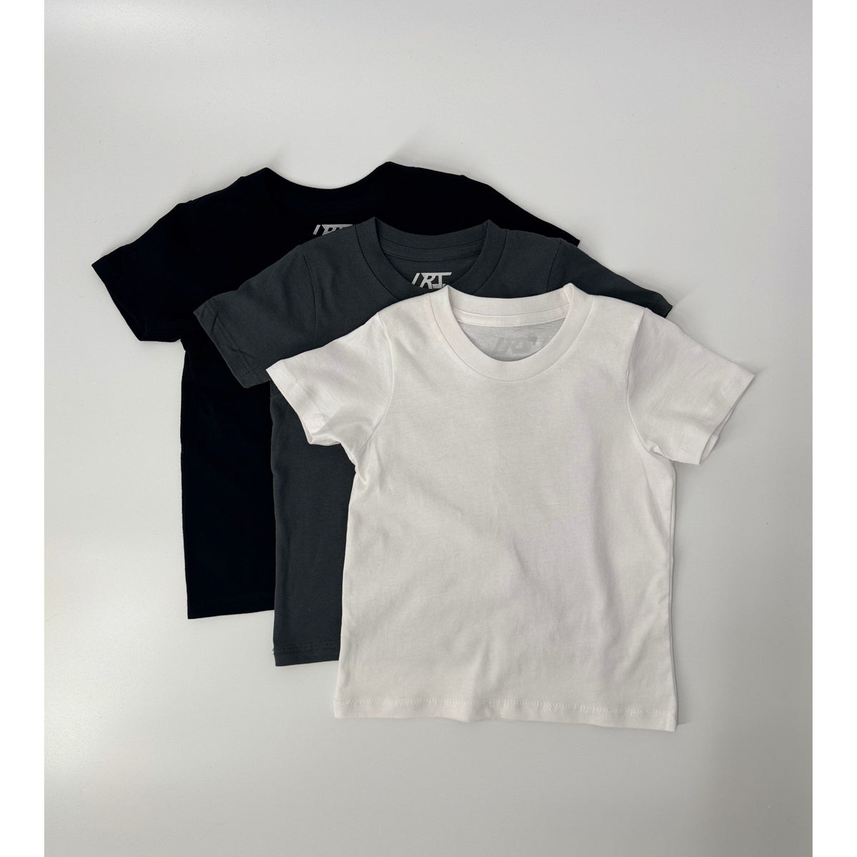 3-PACK RAD ORGANICS TEES - MONOCHROME