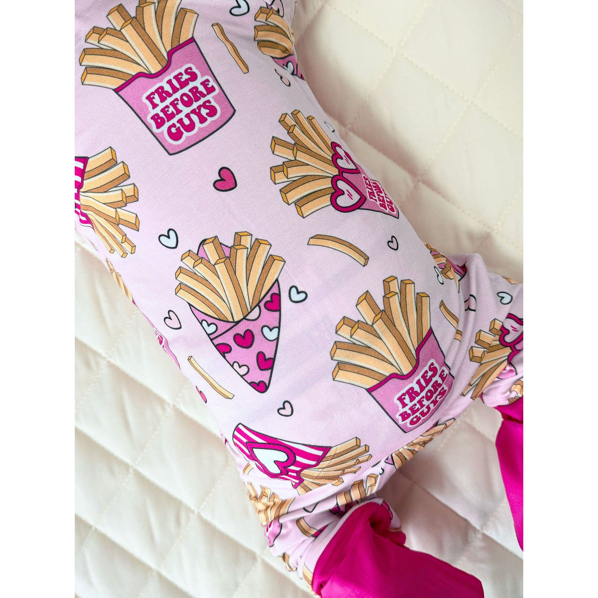 Bamboo Zip Romper | Fries Before Guys