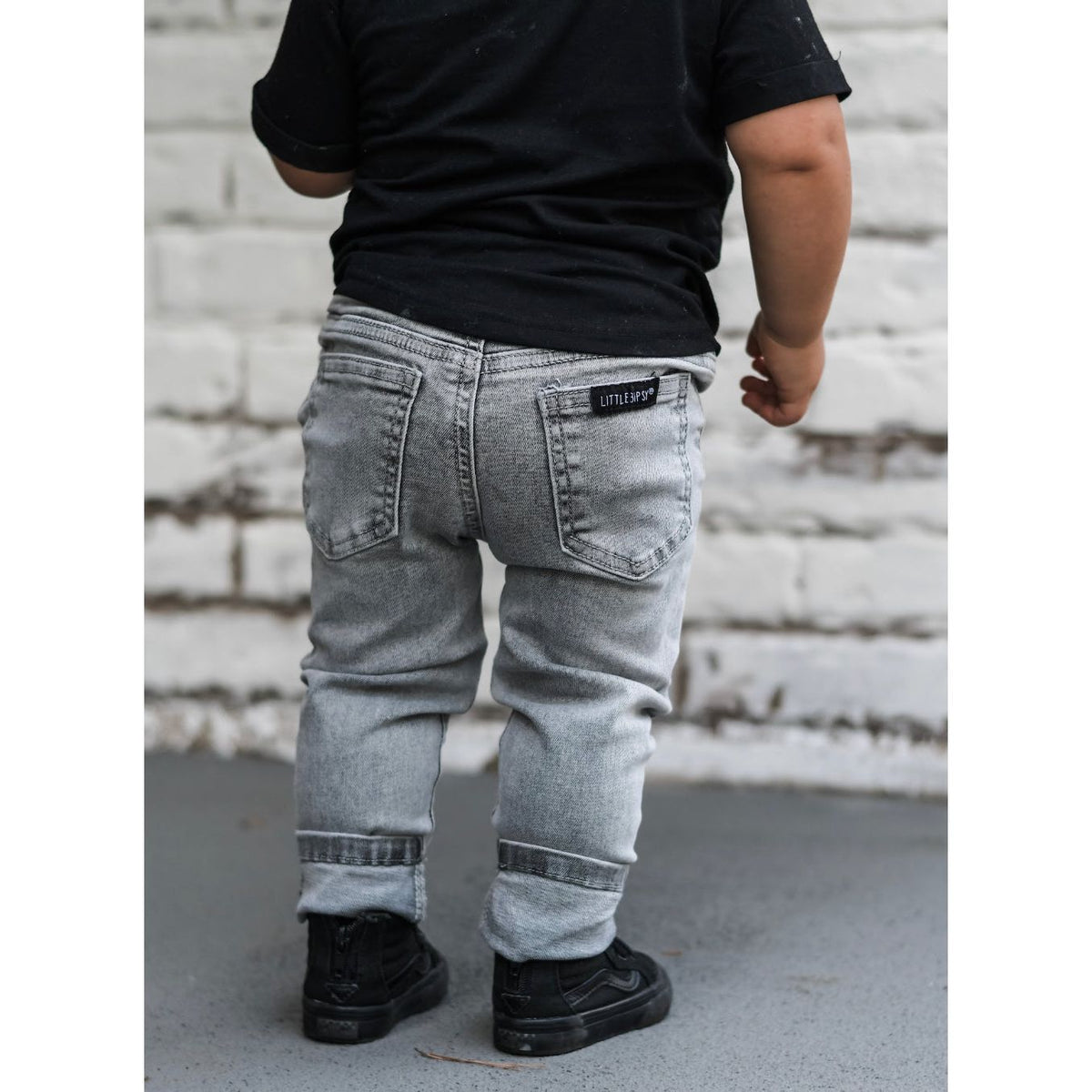 Grey Wash Denim