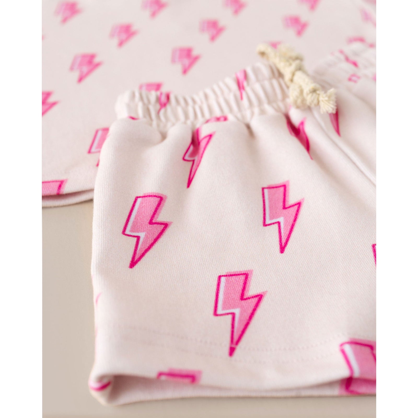 Shorts Set | Pink Bolts