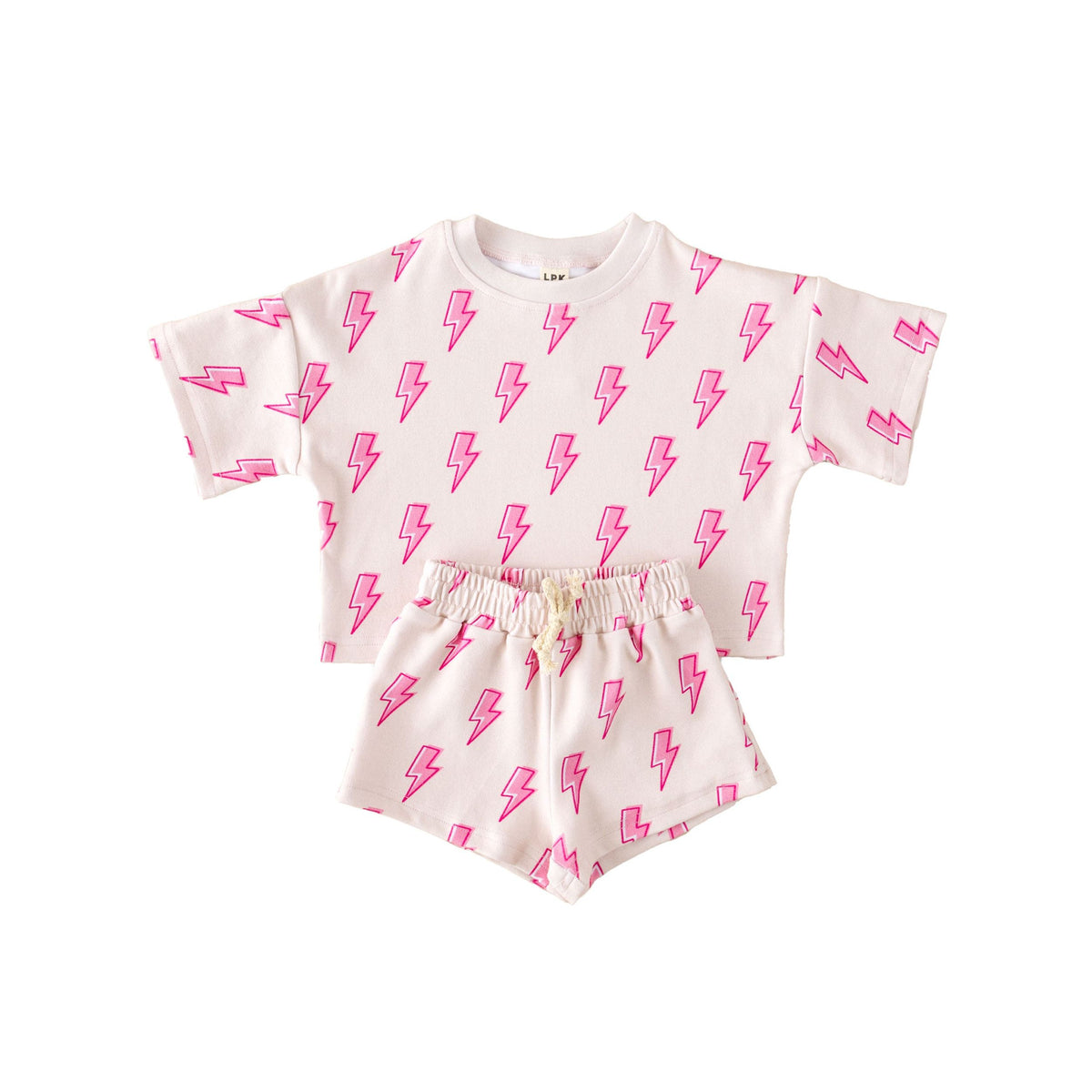 Shorts Set | Pink Bolts