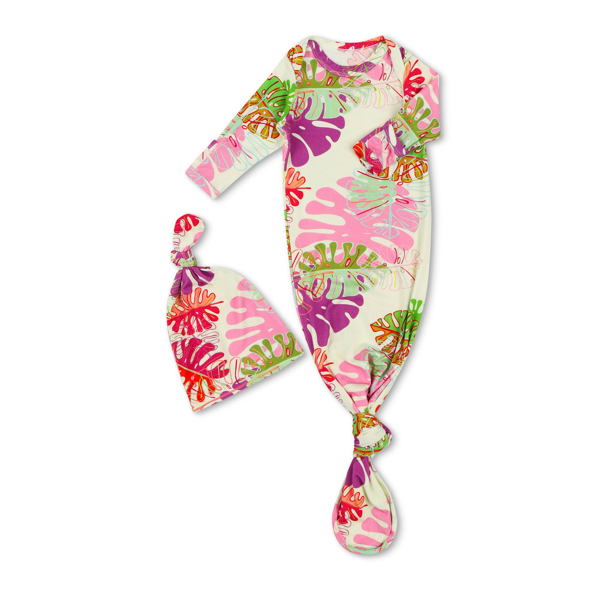 Botanical Bliss Gown &amp; Hat