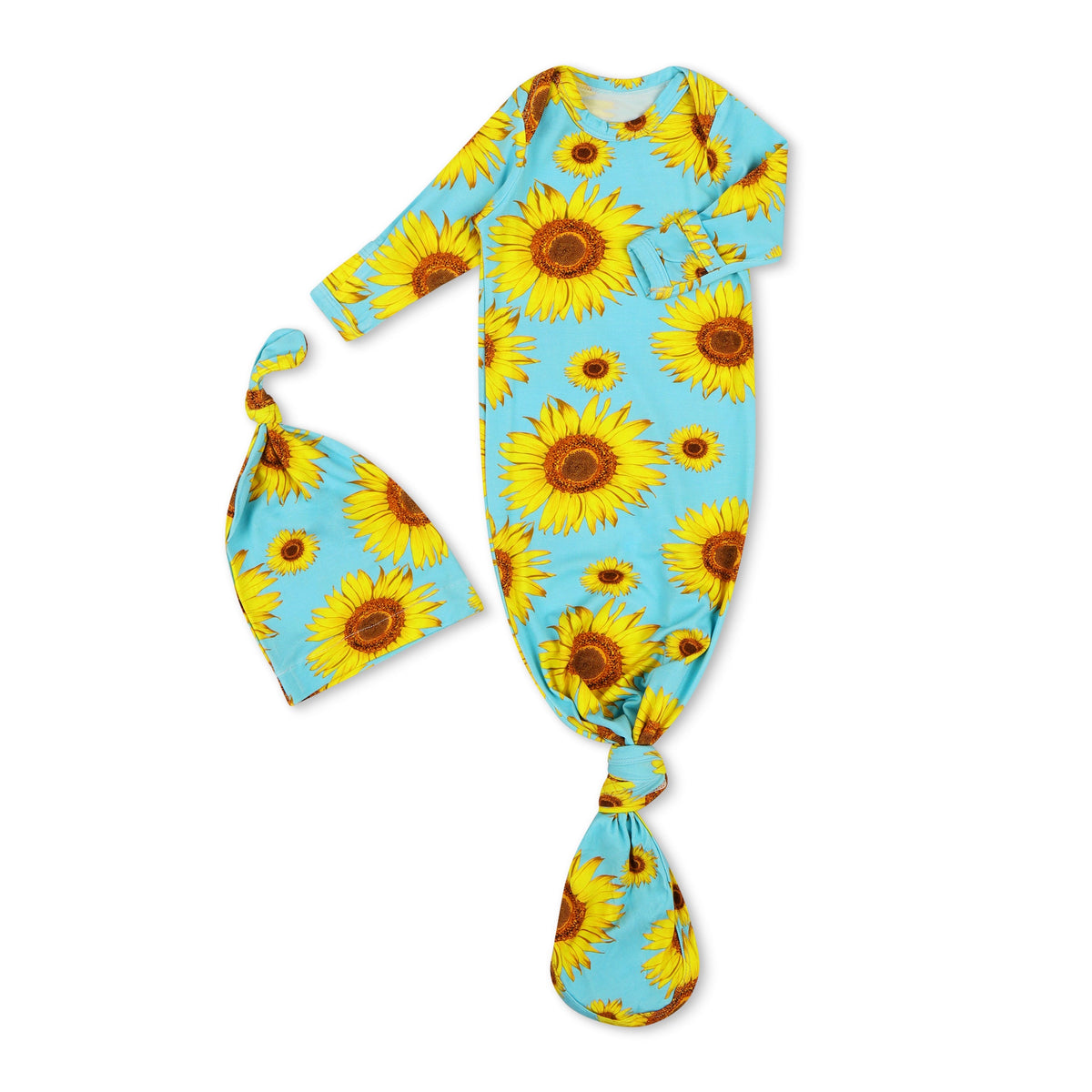 Sunflower Skye Gown &amp; Hat