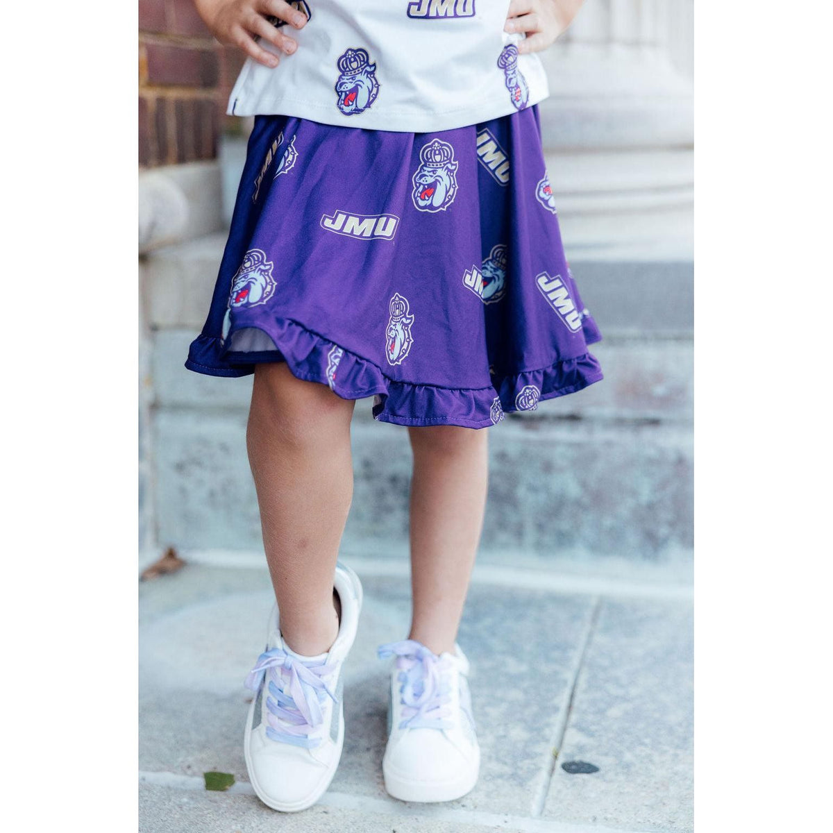JMU Purple Duke Dog Twirl Skort