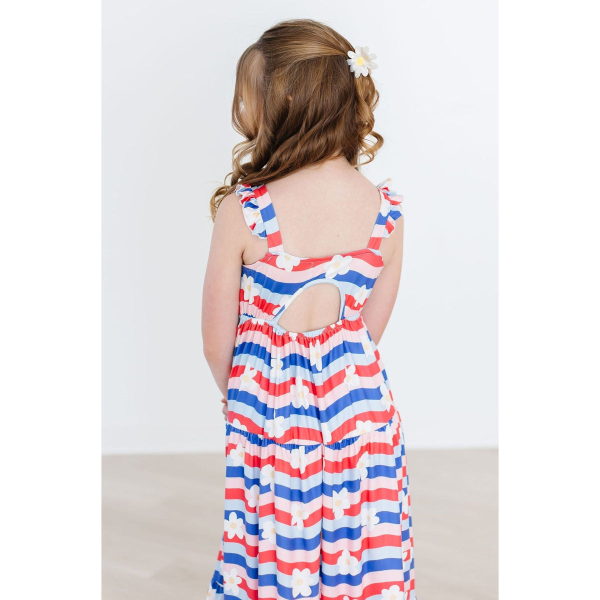 July Vibes Ruffle Maxi Dress