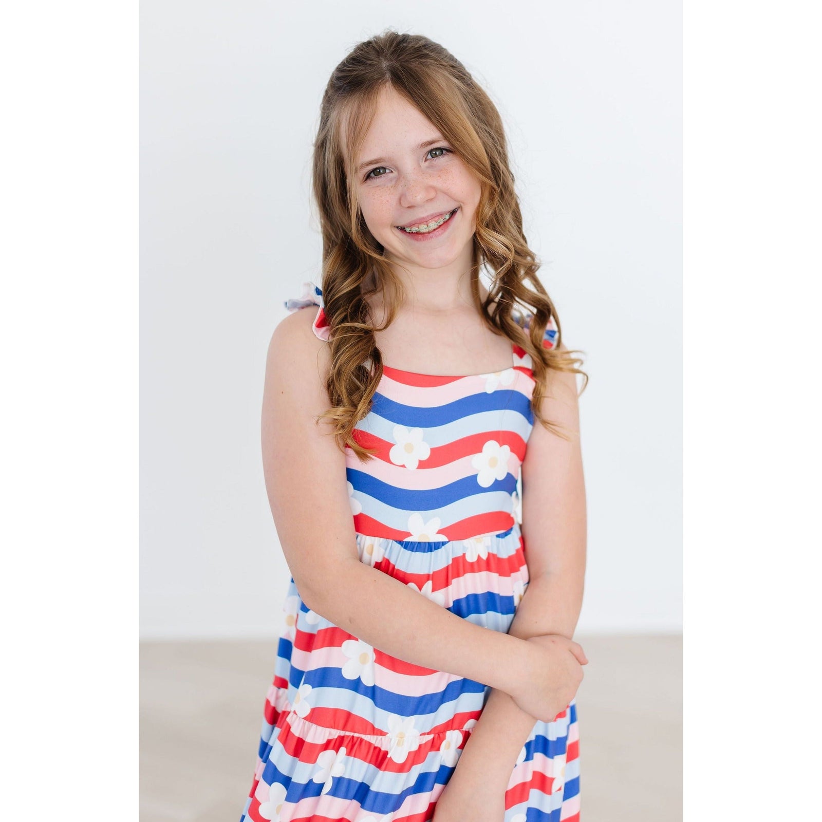 July Vibes Ruffle Maxi Dress