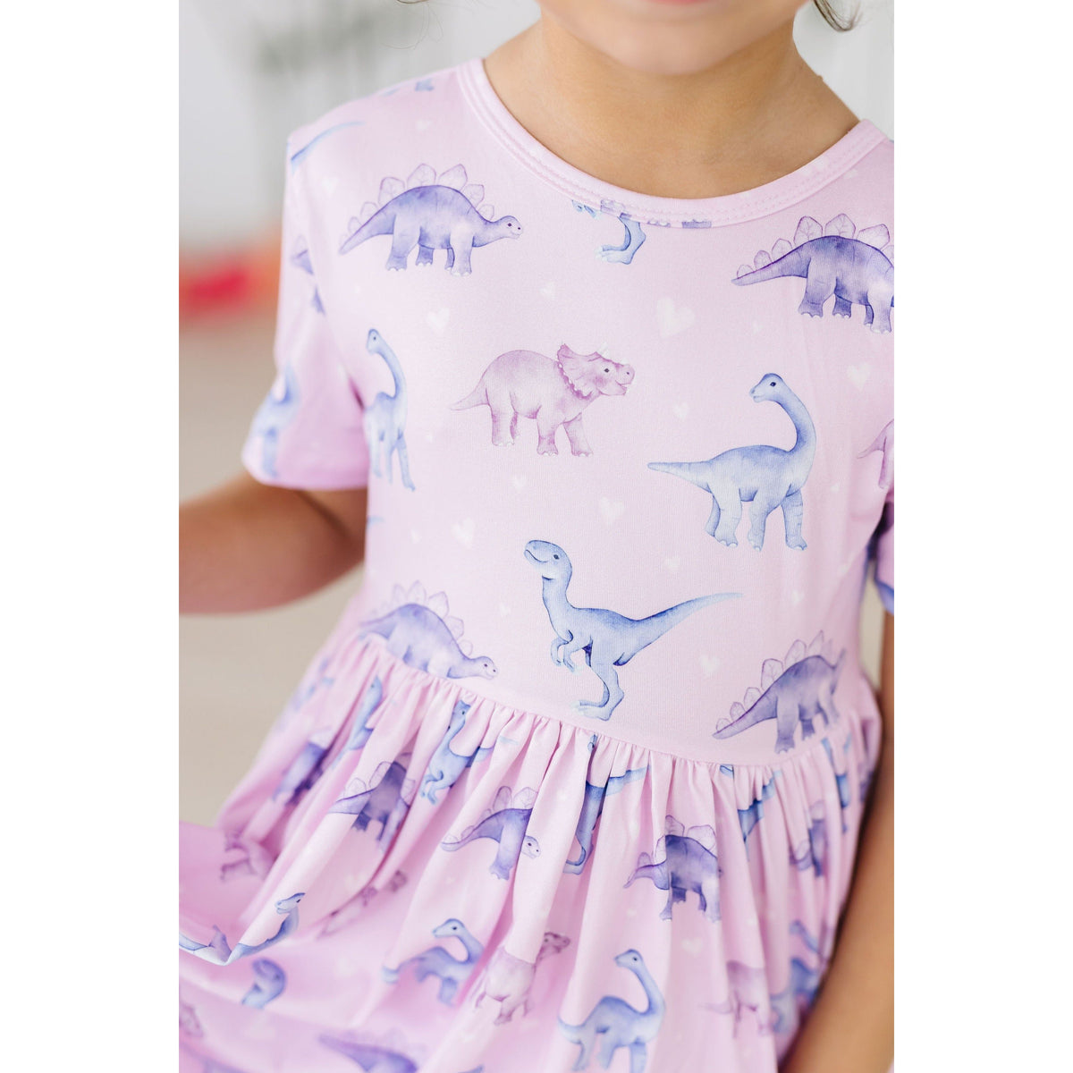 Jurassic Joy S/S Pocket Twirl Dress