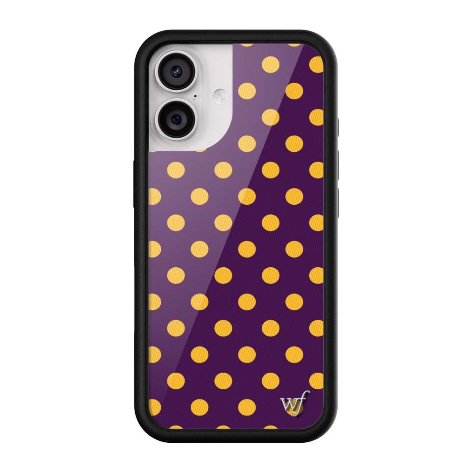 Polka Dot | Purple and Yellow iPhone Case