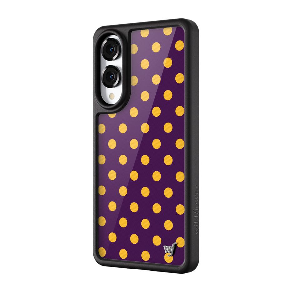 Polka Dot | Purple and Yellow Samsung Galaxy Case