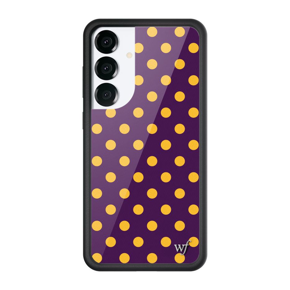 Polka Dot | Purple and Yellow Samsung Galaxy Case