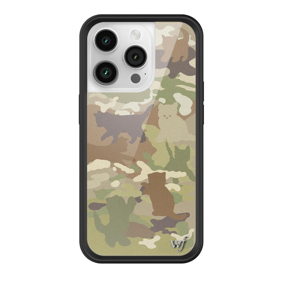 Cat Camo iPhone Case