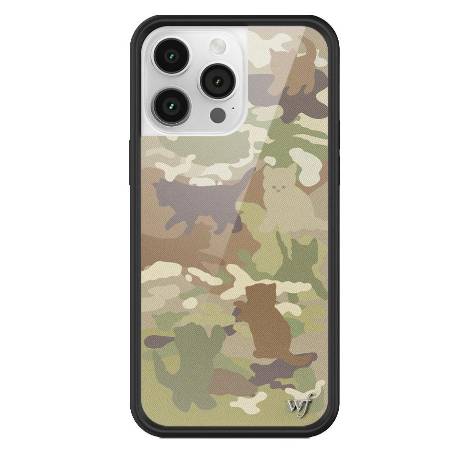 Cat Camo iPhone Case