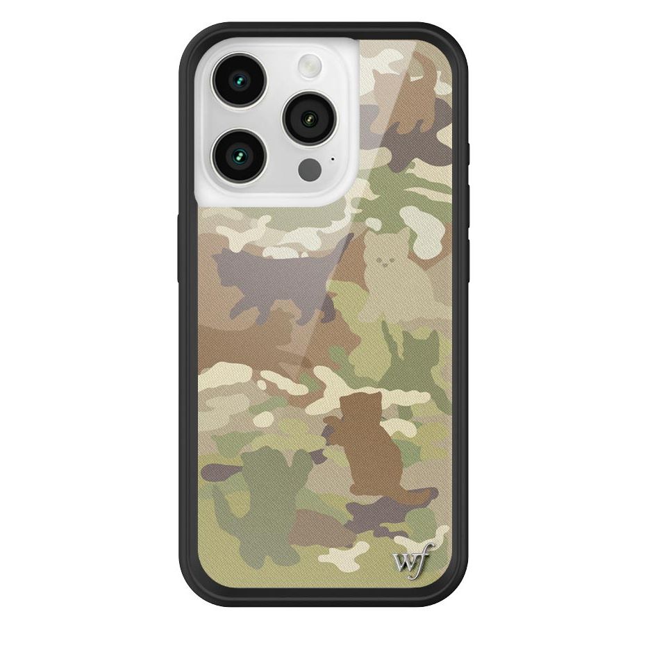 Cat Camo iPhone Case