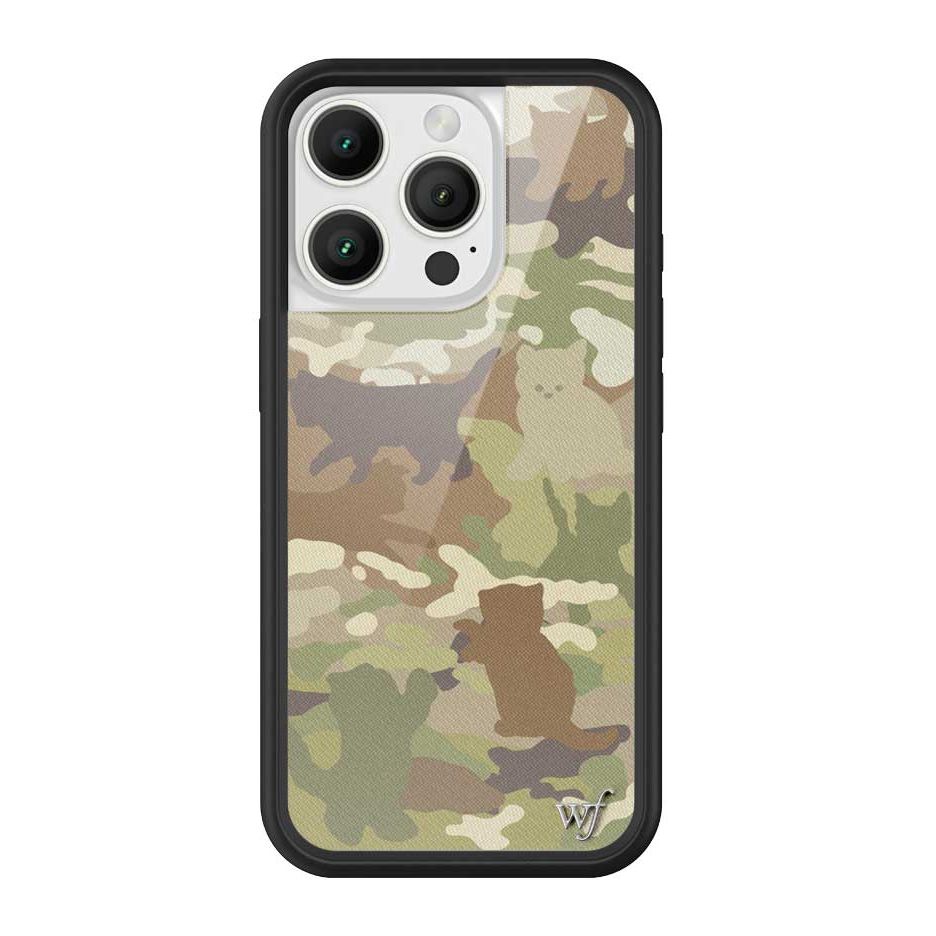 Cat Camo iPhone Case