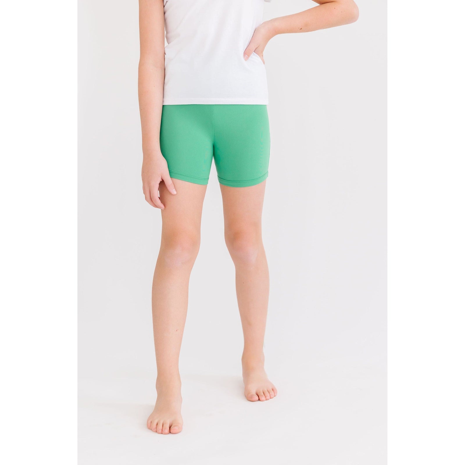 Kelly Green Twirl Shorts