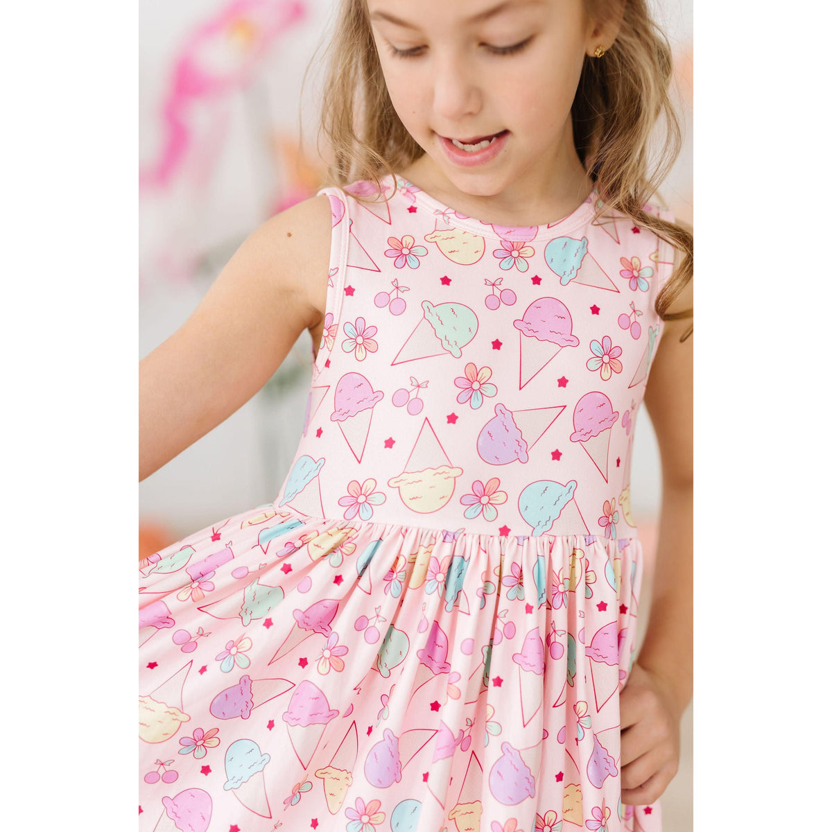 Ice Cream & Shout Tank Twirl Dress