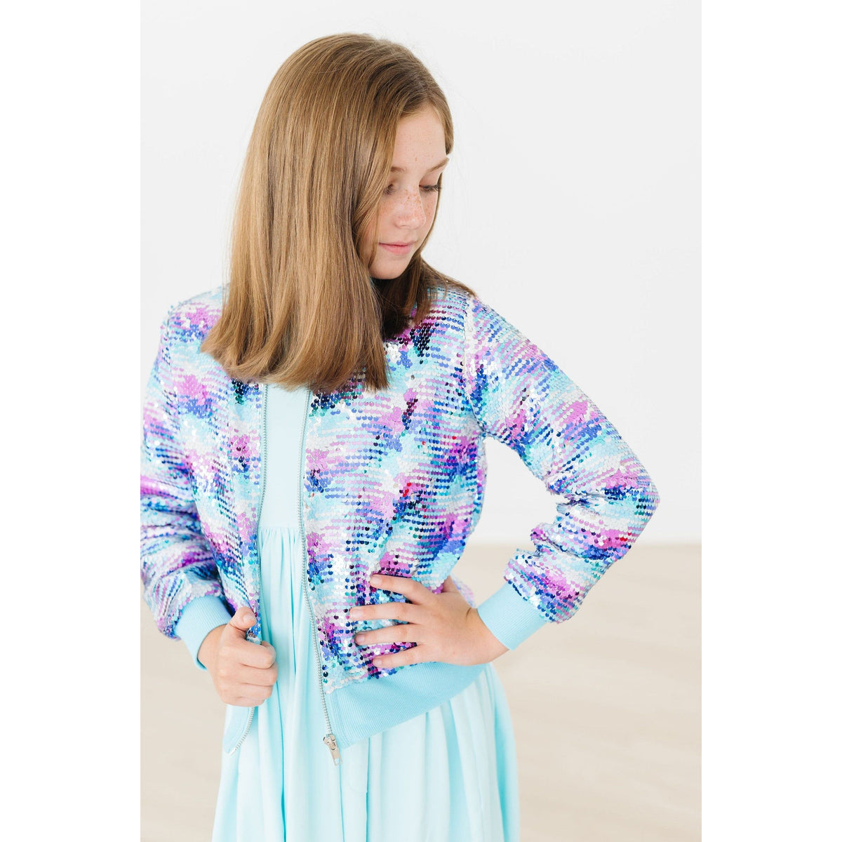 Mermaid Flip Sequin Jacket