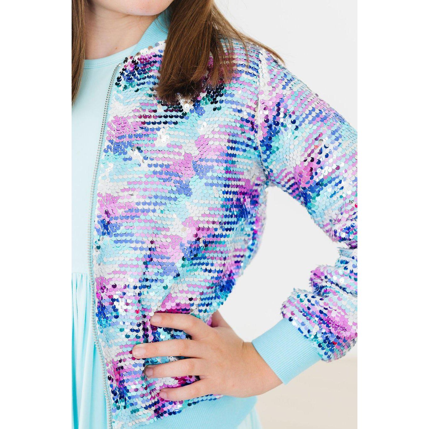 Mermaid Flip Sequin Jacket