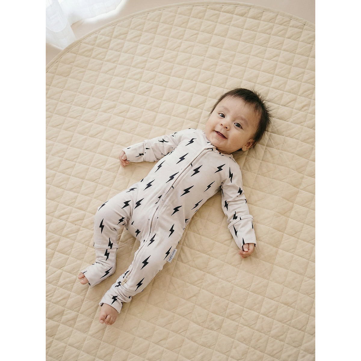 Bamboo Zip Romper | Little Bolt