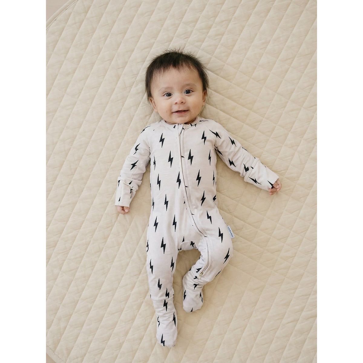 Bamboo Zip Romper | Little Bolt