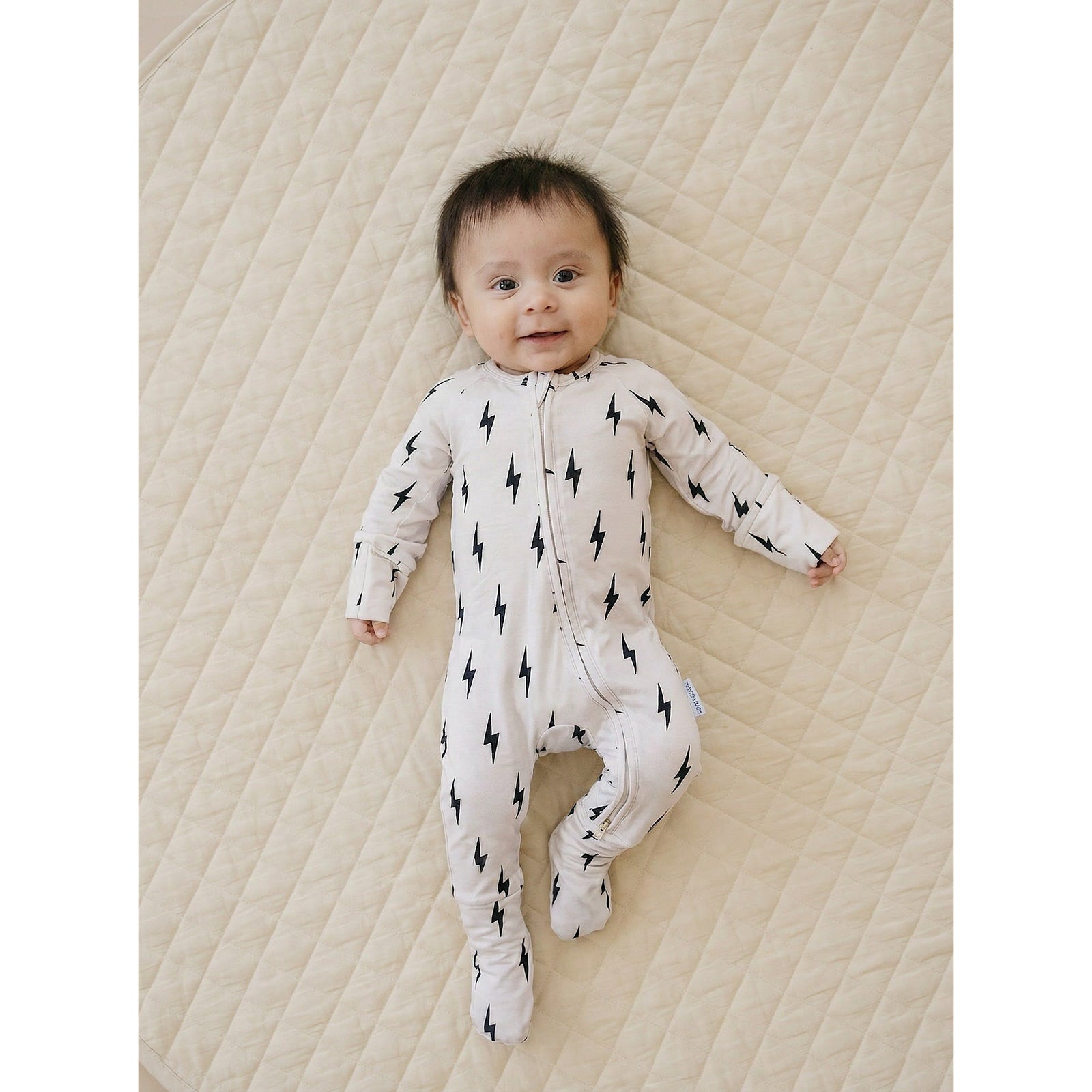 Bamboo Zip Romper | Little Bolt