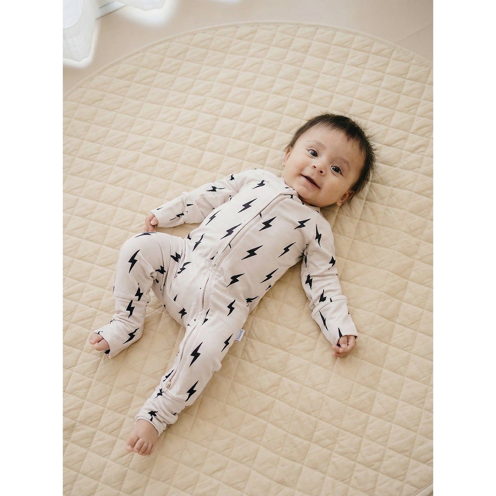 Bamboo Zip Romper | Little Bolt