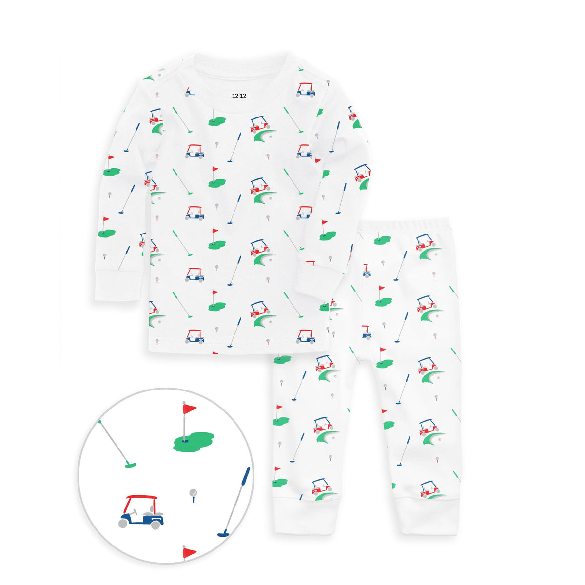 The Organic Long Sleeve Pajama Set [Par Tee]