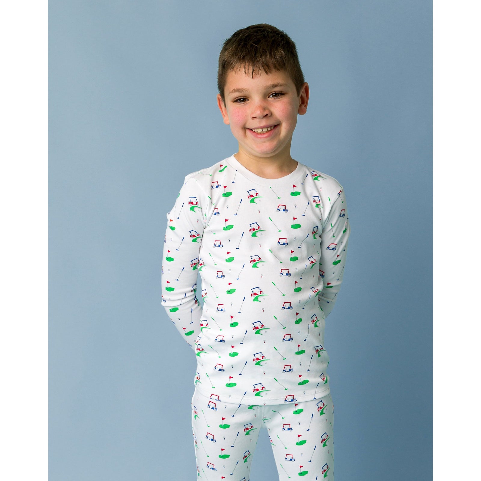 The Organic Long Sleeve Pajama Set [Par Tee]