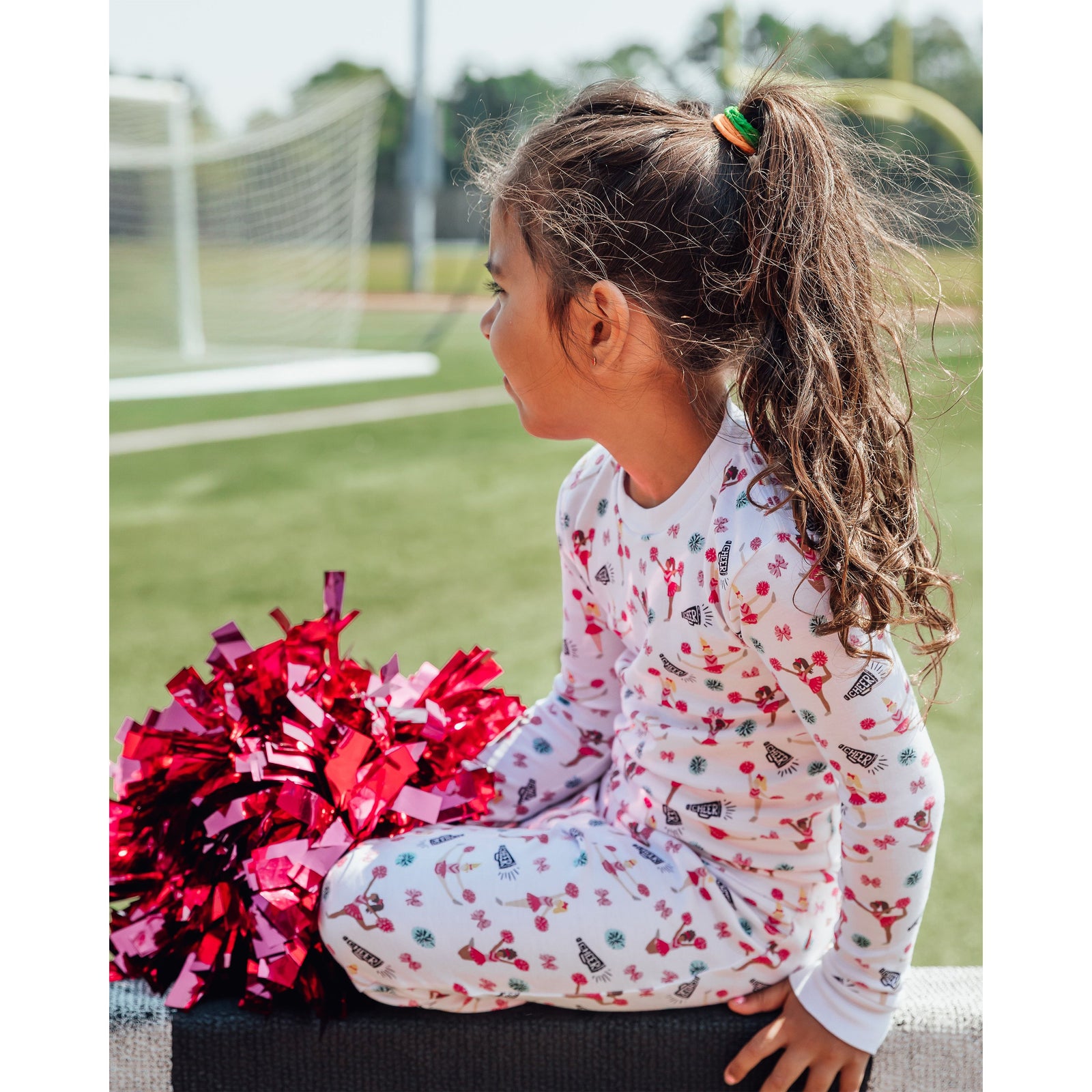 The Organic Long Sleeve Pajama Set [Cheer]