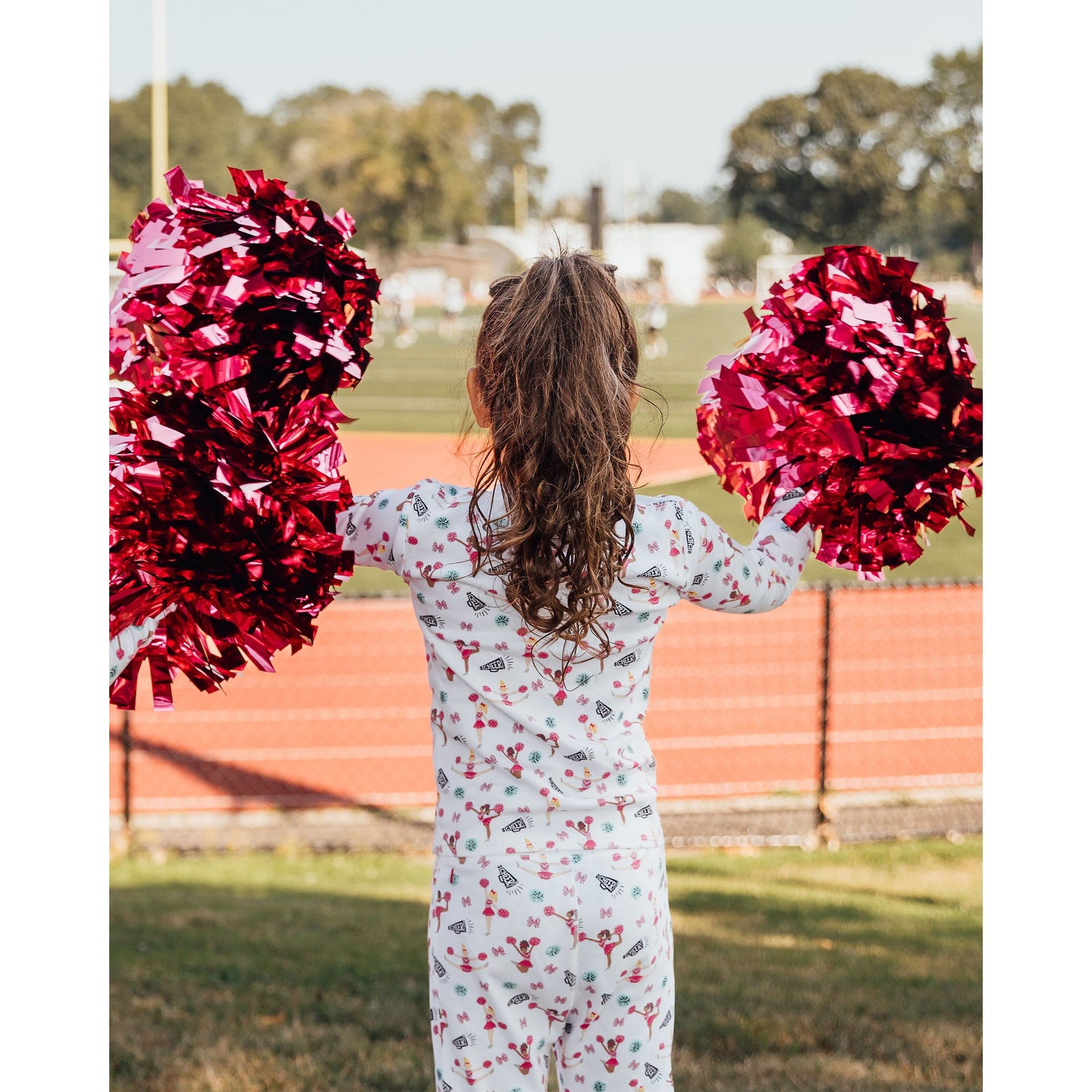 The Organic Long Sleeve Pajama Set [Cheer]