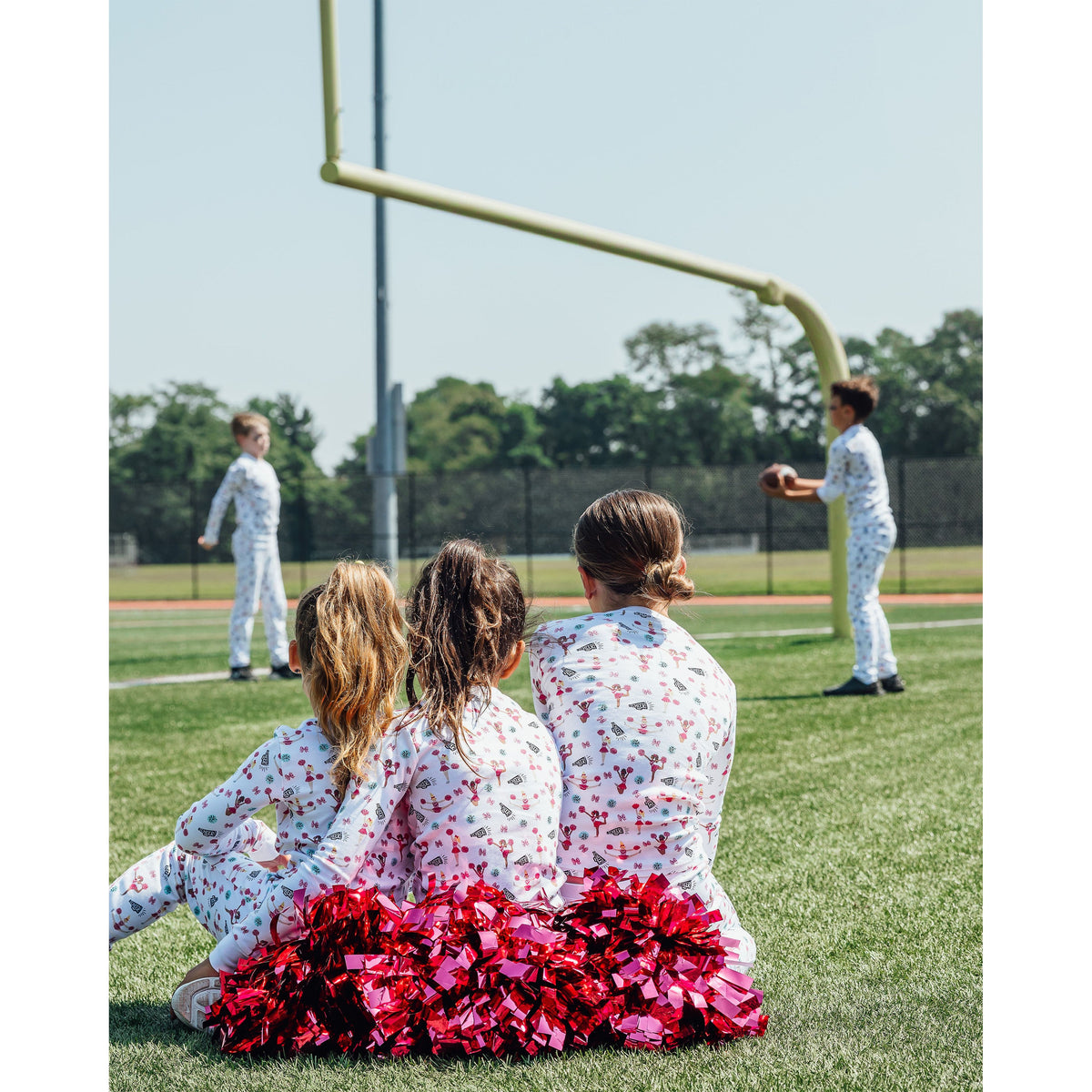 The Organic Long Sleeve Pajama Set [Cheer]