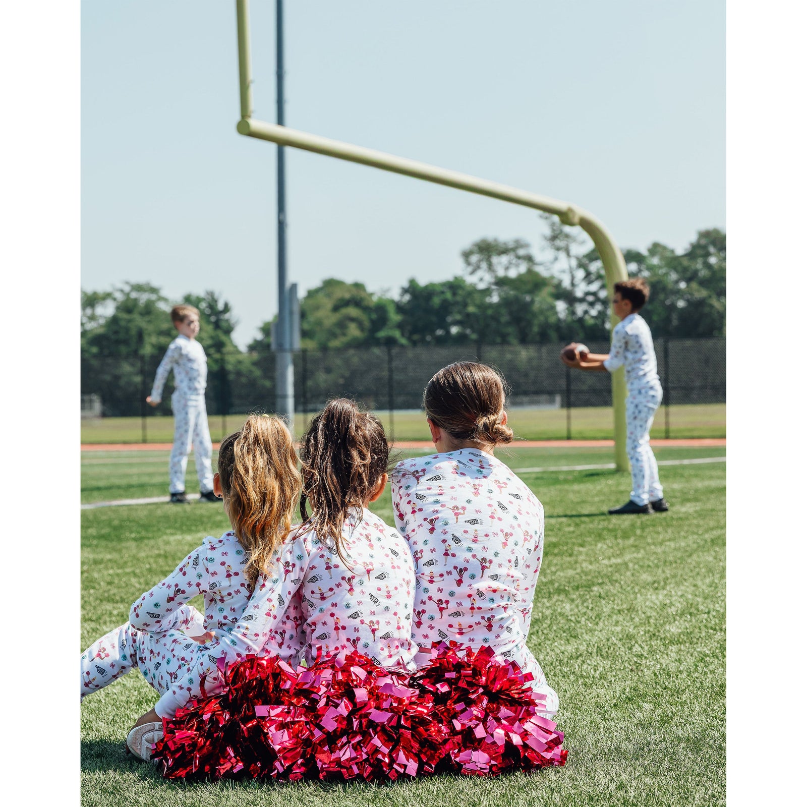 The Organic Long Sleeve Pajama Set [Cheer]