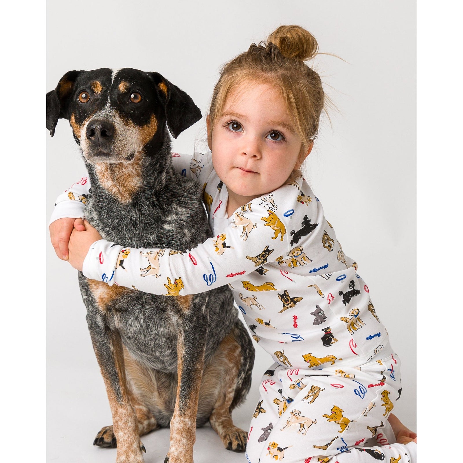 The Organic Long Sleeve Pajama Set [Dog Days]