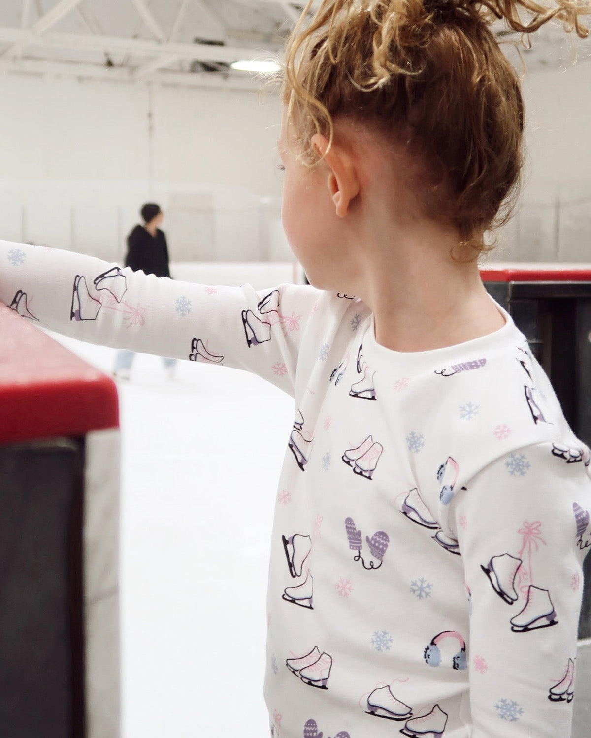 The Organic Long Sleeve Pajama Set [Figure Skating]