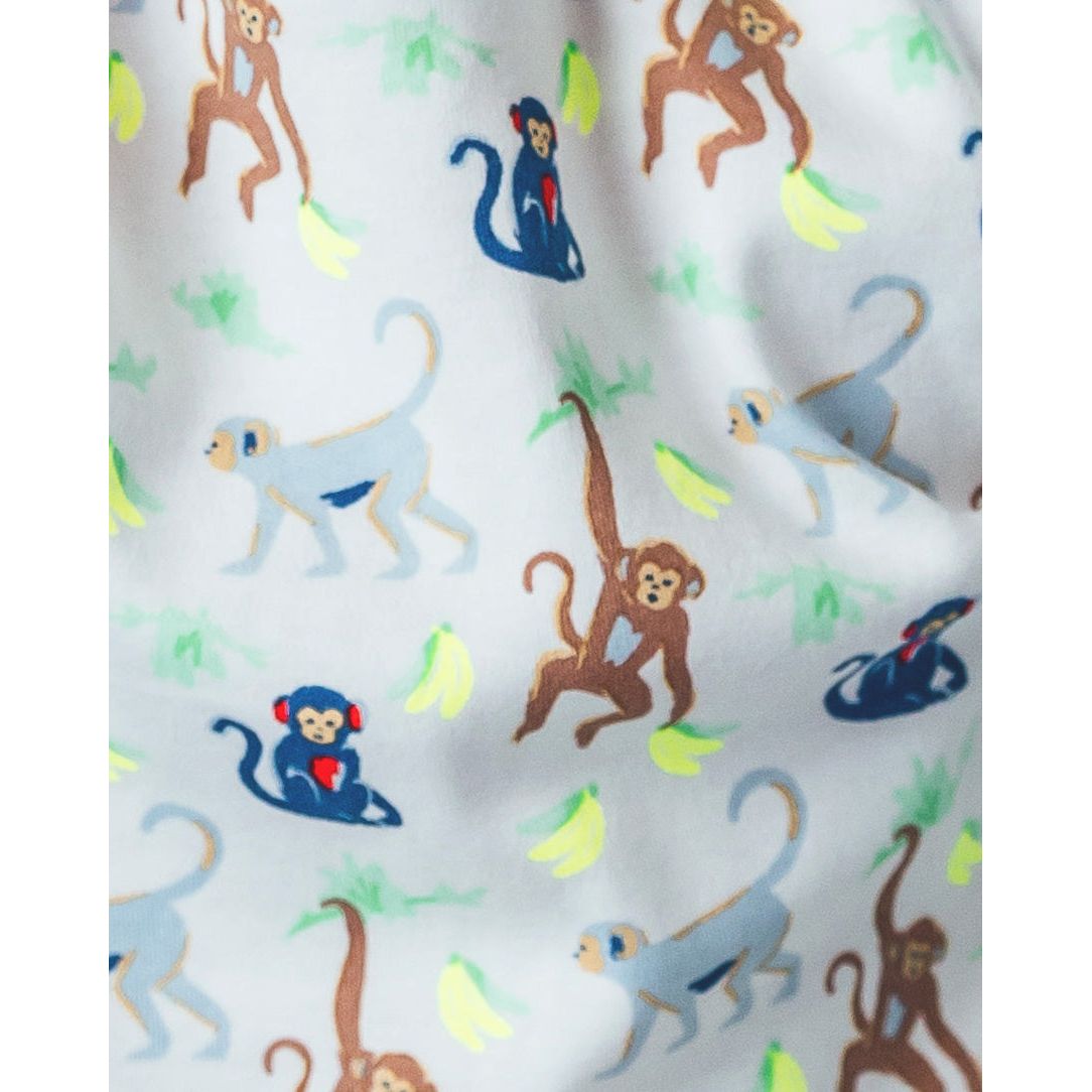 The Organic Long Sleeve Pajama Set [Monkeying Around]
