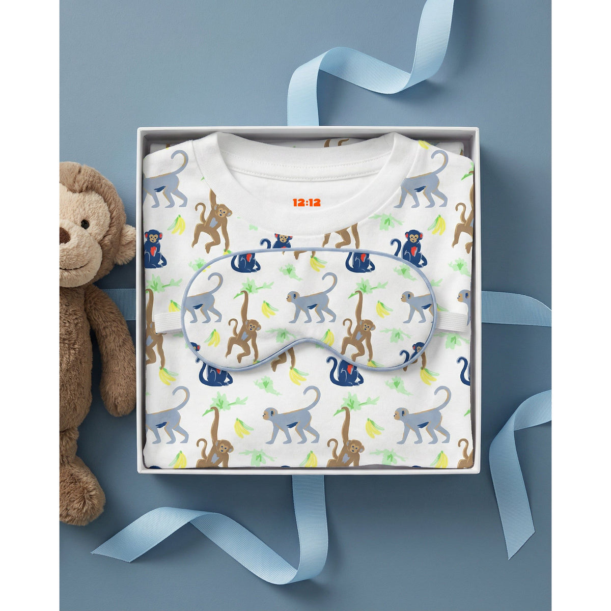 The Organic Long Sleeve Pajama Set [Monkeying Around]