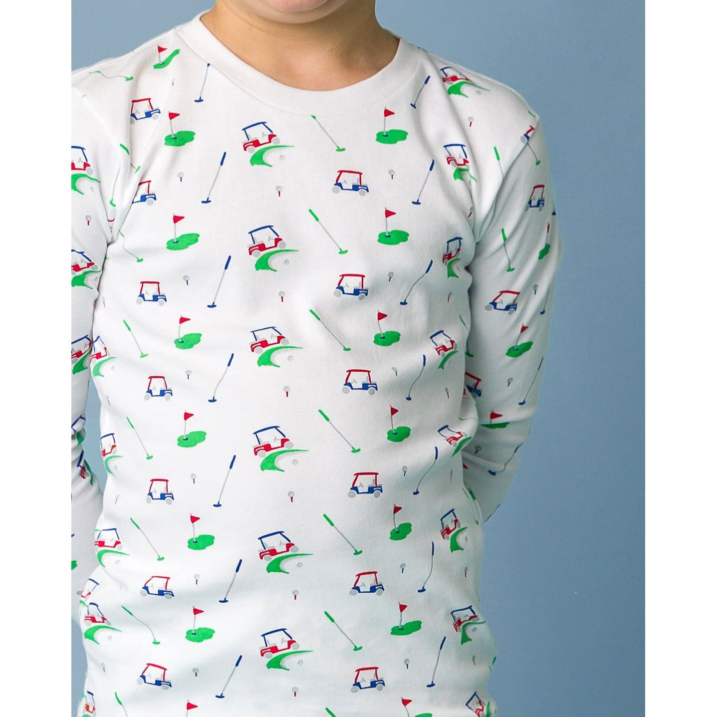 The Organic Long Sleeve Pajama Set [Par Tee]
