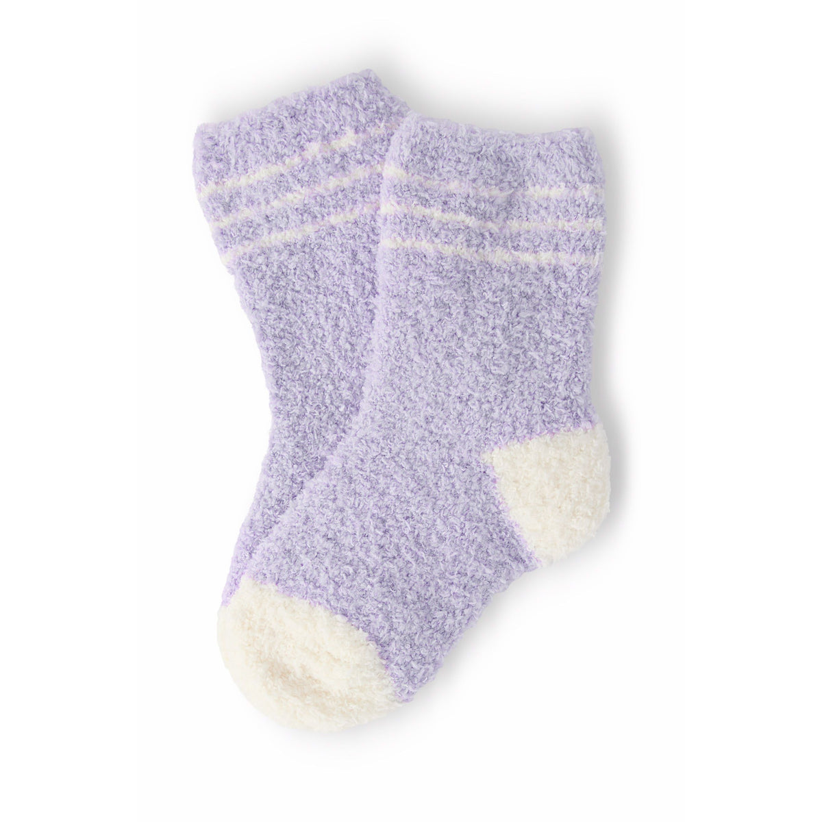 Lavender/Coconut Sporty Cozy Socks