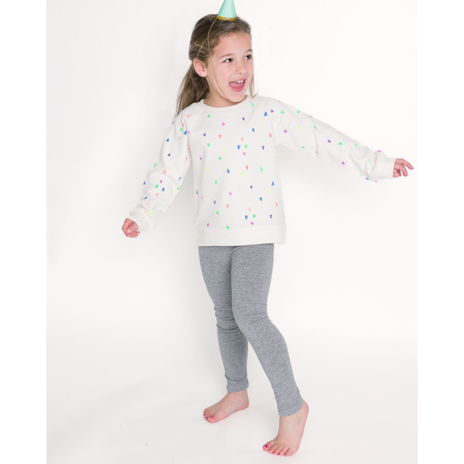 The Organic Legging [Heather Grey]