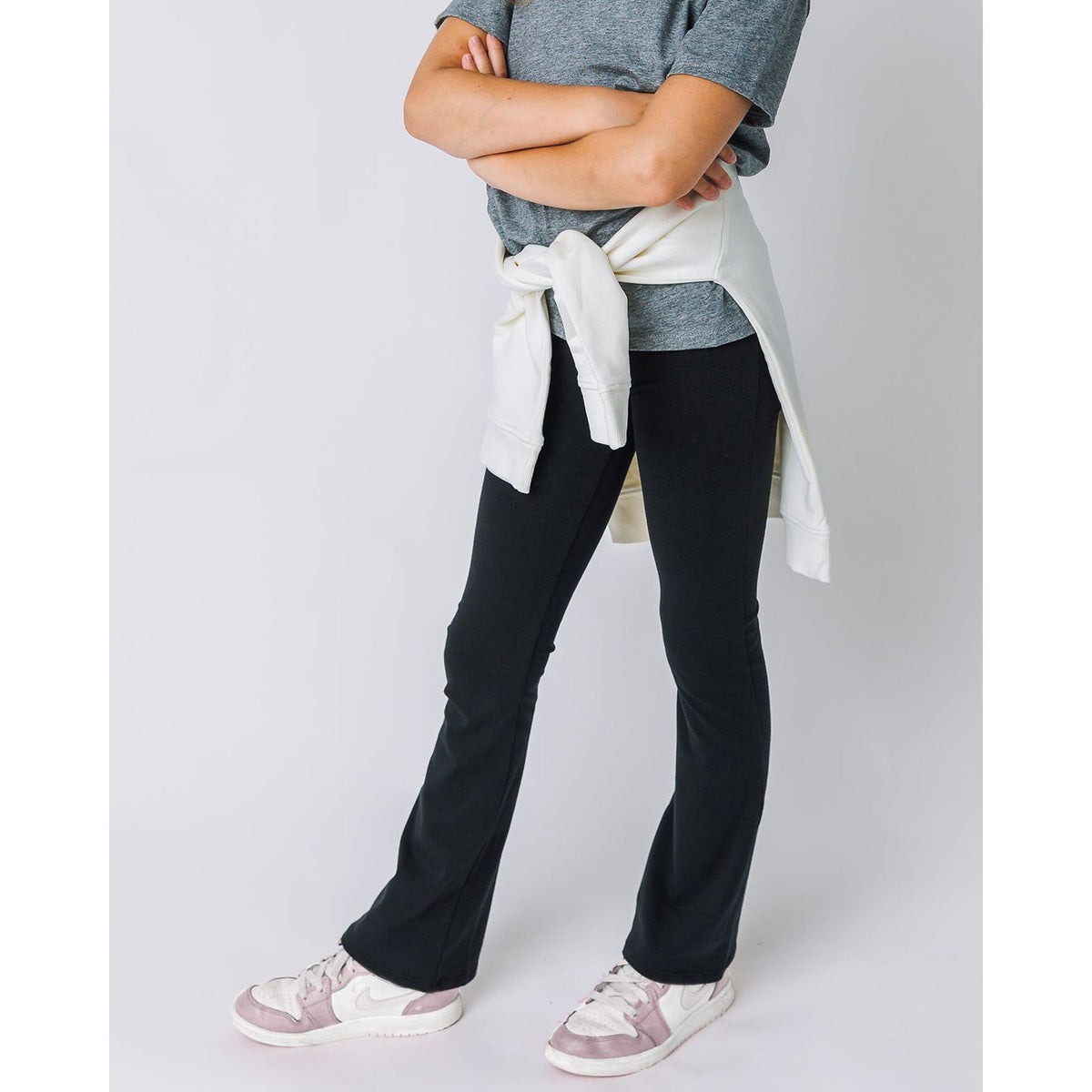The Organic Flare Legging [Black]