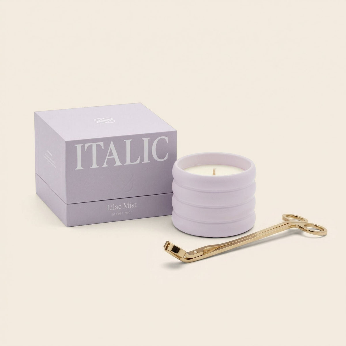 Ceramic Candle &amp; Wick Trimmer Set