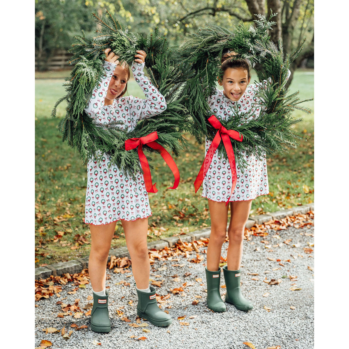 The Organic Rib Long Sleeve Dress [Fa La La]