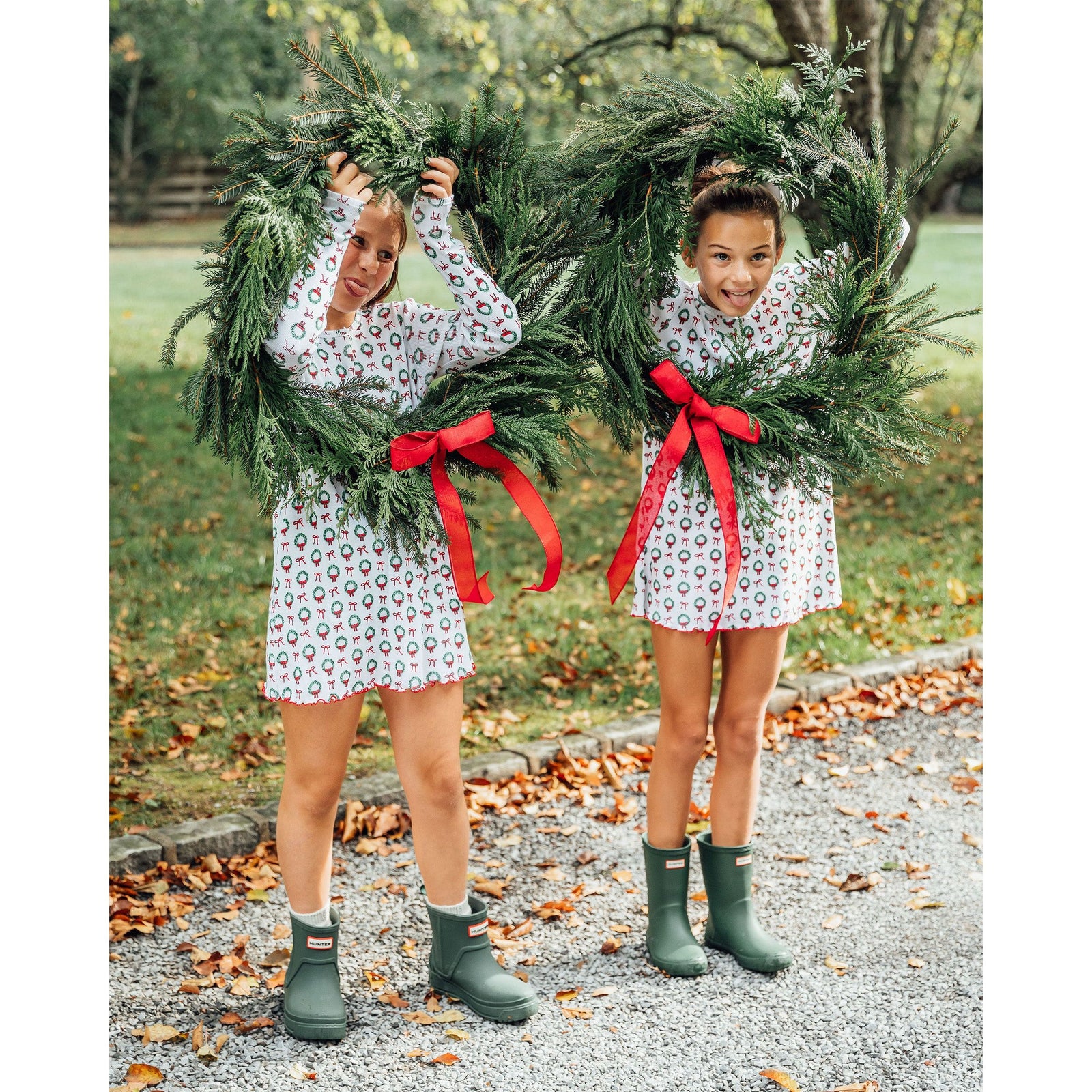 The Organic Rib Long Sleeve Dress [Fa La La]