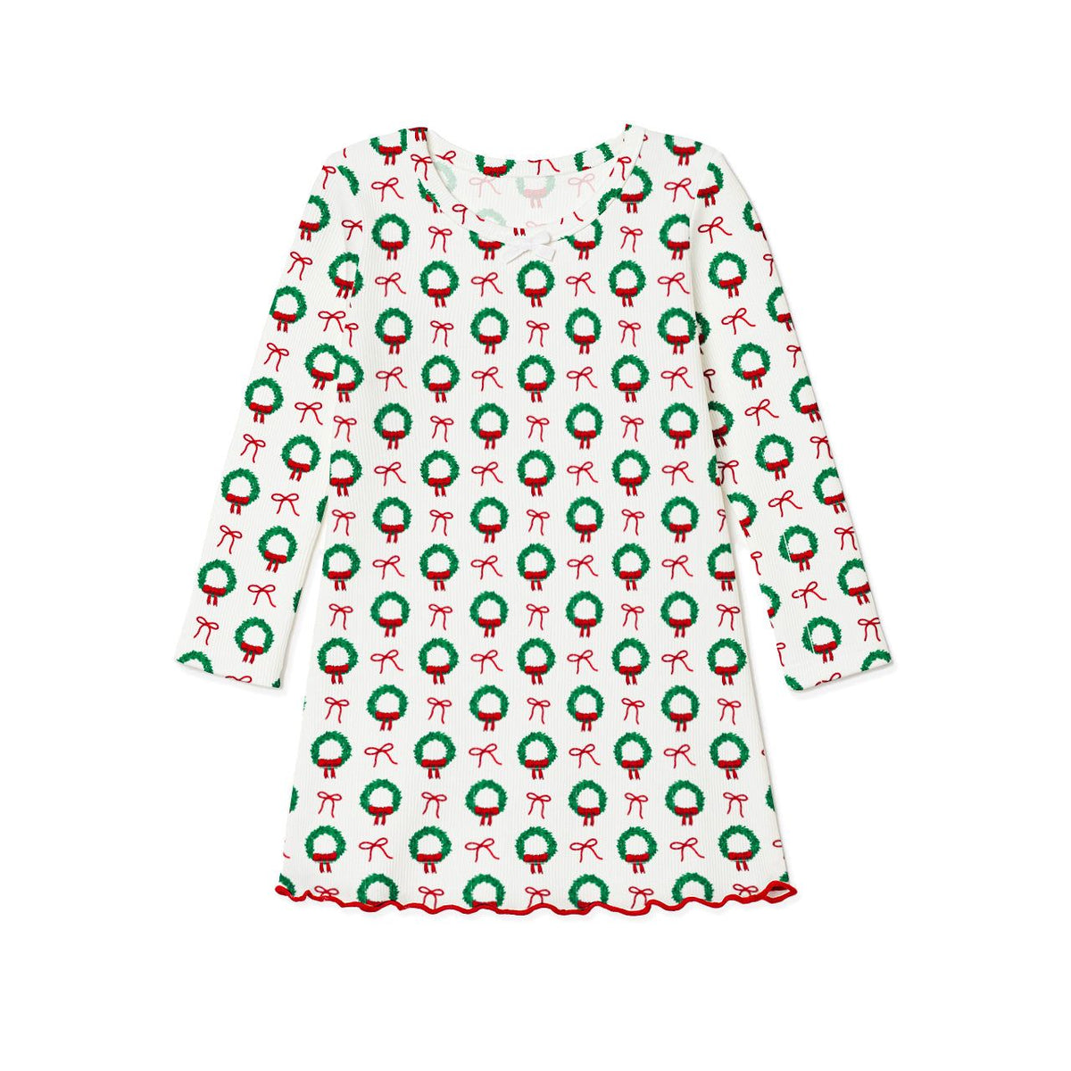 The Organic Rib Long Sleeve Dress [Fa La La]