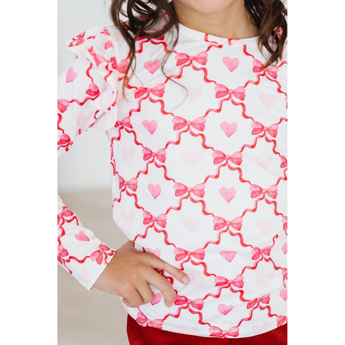 Lovebug L/S Ruffle Tee